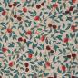 Preview: Dekodruck "Linde" Erdbeeren & Kirschen Beige by Swafing